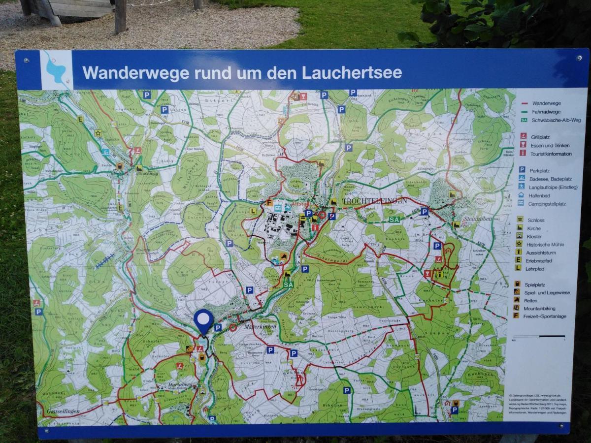 Ferienwohnung Mit Kleinem Garten Sonnenbühl المظهر الخارجي الصورة